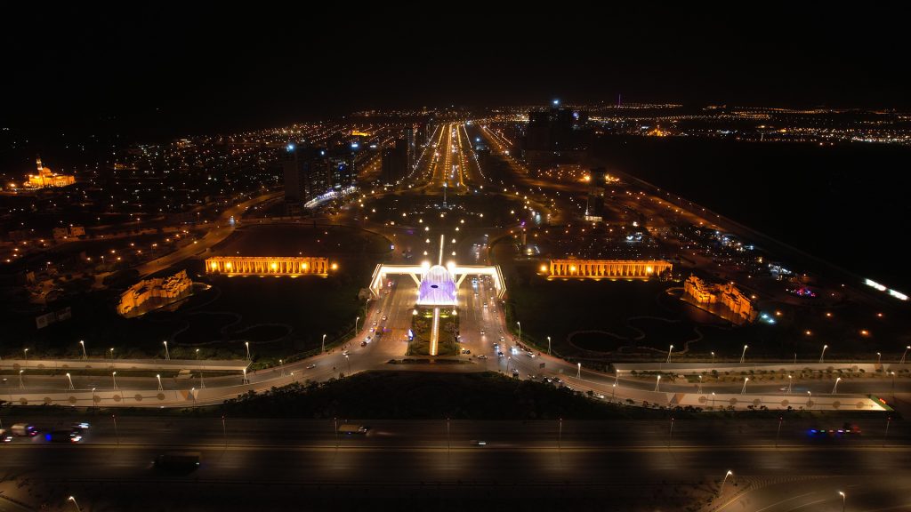 Bahria Town Karachi Night View